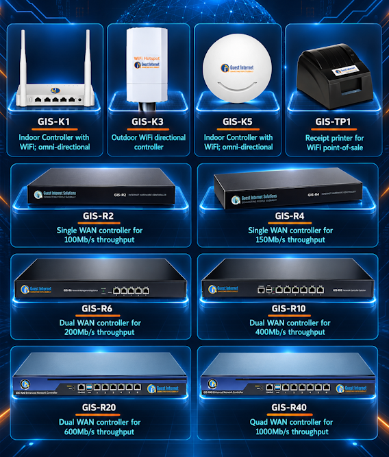 Photo of Guest Internet Managed WiFi product software demonstration